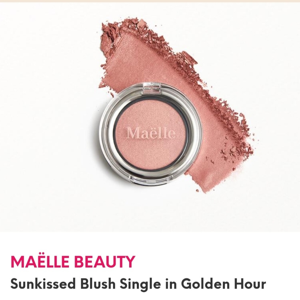 MAELLE Blush/Eyeshadow in Golden Hour